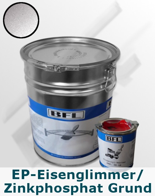 1xSet (20kg BFL:Permanent-Glimmer-Grund + 2kg Härter BFL:PH 15) auf Zink,Alu+Stahl, Anwendung im Stahl-Wasserbau 15,54 €/kg