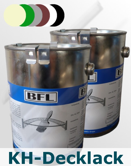 BFL:ROSTEX-ROSTSCHUTZ-DECKLACK schnelltrocknend abriebfest 2x2,5Li=5Li (22,81 €/Li) Farbtongruppe 1